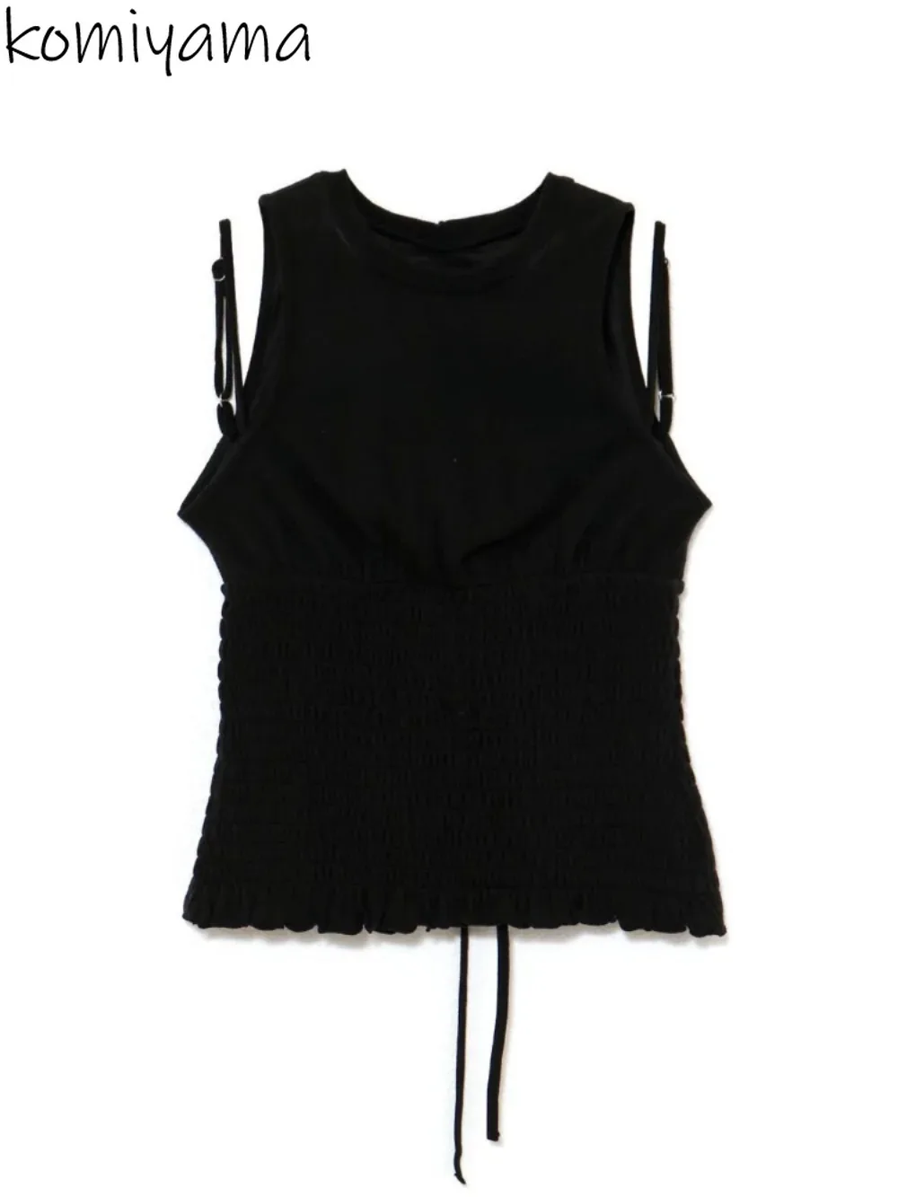 Back Hollow Out Ropa Mujer Женская одежда на шнурке 2025 Одежда Japan Moda Повседневная одежда Летний топ Pure Desire Стиль Майки и майки
Back Hollow Out Ropa Mujer Женская одежда на шнурке 2025 Одежда Japan Moda Повседневная одежда Летний топ Pure Desire Стиль Майки и майки