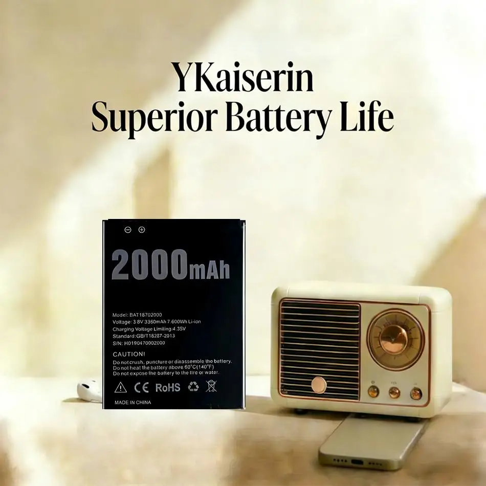 Long-Lasting For Doogee X50 Mobile Phone Battery BAT18702000 2000mAh Durable
Long-Lasting For Doogee X50 Mobile Phone Battery BAT18702000 2000mAh Durable