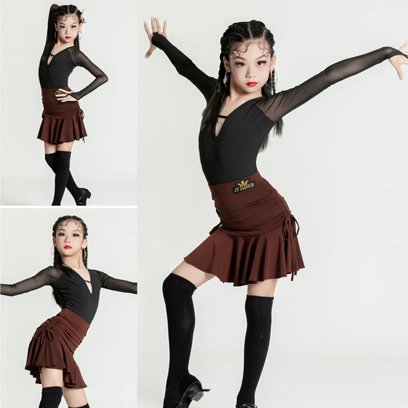 Танцевальный костюм для самбы, танго, сальсы, платье для латинских танцев для девочек, платья для соревнований по бальным танцам, стандартное детское платье для латинских танцев
Танцевальный костюм для самбы, танго, сальсы, платье для латинских танцев для девочек, платья для соревнований по бальным танцам, стандартное детское платье для латинских танцев