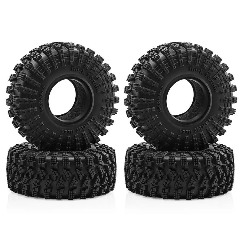 4pcs 120mm 1.9" Rubber Tire Wheel Tyre for 1/10 RC Crawler Car Axial SCX10 II III Capra Traxxas TRX4 RC4WD D90 Redcat MST
4pcs 120mm 1.9" Rubber Tire Wheel Tyre for 1/10 RC Crawler Car Axial SCX10 II III Capra Traxxas TRX4 RC4WD D90 Redcat MST