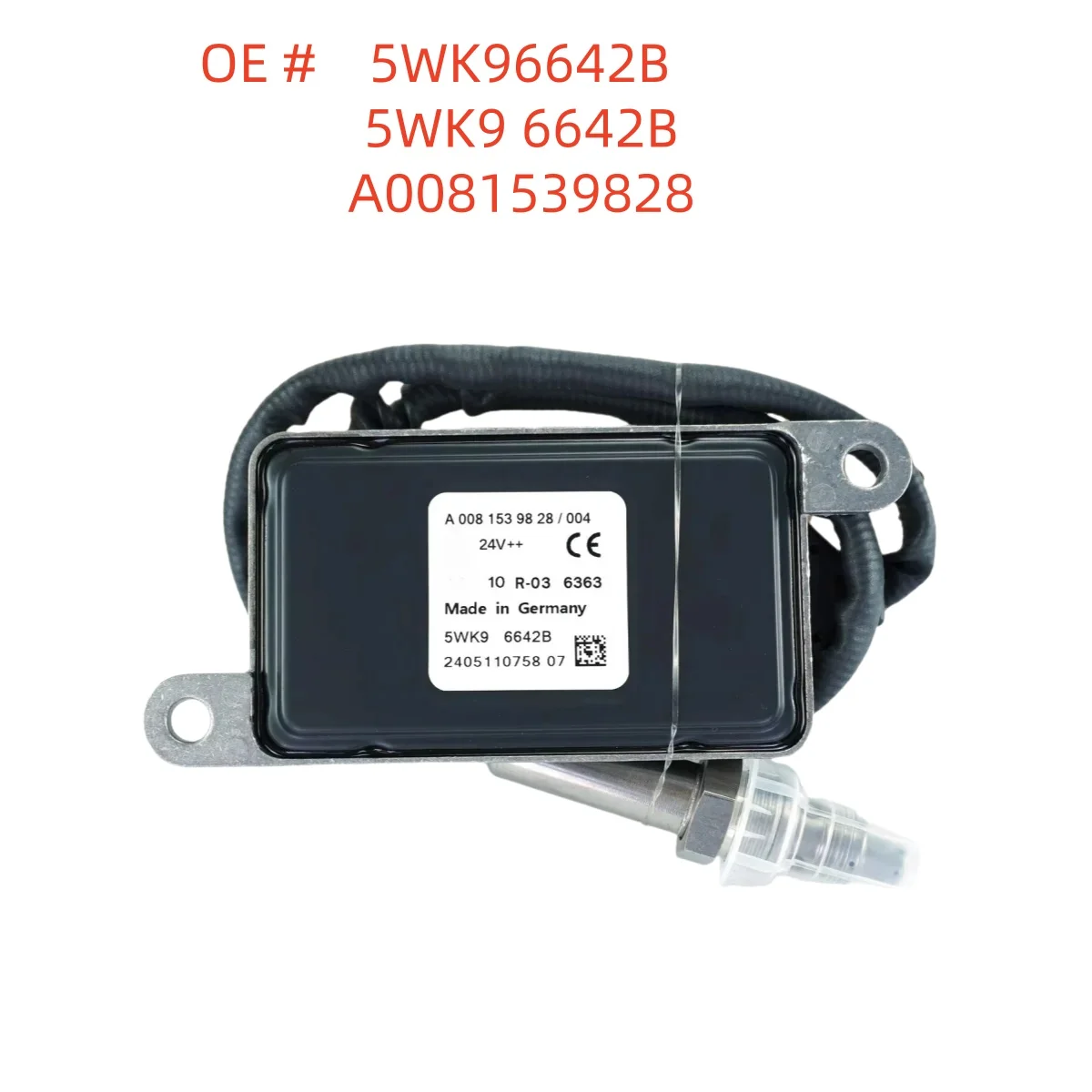 High quality New 5WK96642B 5WK9 6642B A0081539828 Oxygen Nox Sensor for Mercedes-Benz
High quality New 5WK96642B 5WK9 6642B A0081539828 Oxygen Nox Sensor for Mercedes-Benz