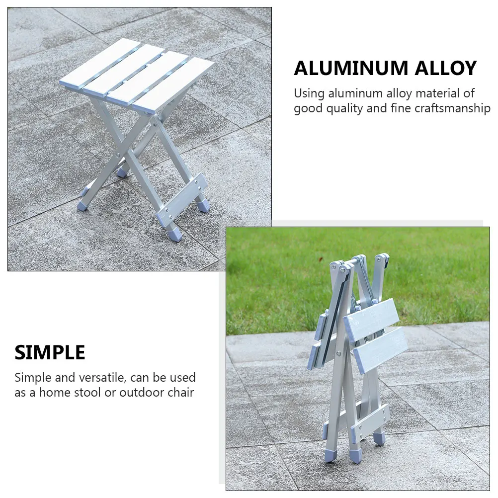 Aluminum Alloy Folding Chair Lightweight Portable Stool Camping Picnic Outdoor Furniture Foldable Chairs Home Use Living Room
Aluminum Alloy Folding Chair Lightweight Portable Stool Camping Picnic Outdoor Furniture Foldable Chairs Home Use Living Room