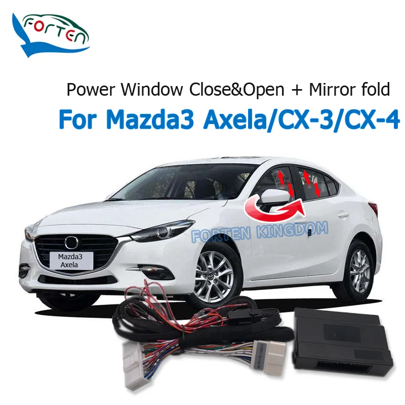 Car Auto Window Closer & Open Side Mirror folder unfold Kit For Mazda 3 Axela CX-4 CX-3 Mazda 2 2014-2019
Car Auto Window Closer & Open Side Mirror folder unfold Kit For Mazda 3 Axela CX-4 CX-3 Mazda 2 2014-2019
