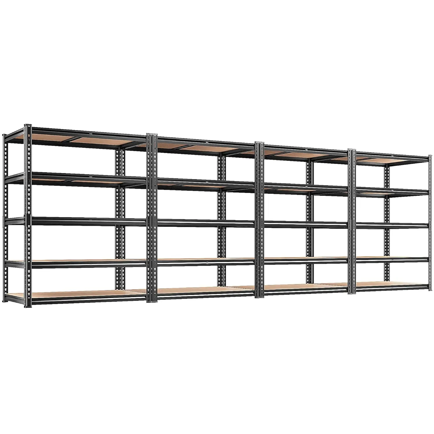 2400LBS 5 Tier Metal Garage Shelving Adjustable Heavy Duty Storage Rack for Basement Warehouse Pantry 72x36x16" 4 Pack, Custom
2400LBS 5 Tier Metal Garage Shelving Adjustable Heavy Duty Storage Rack for Basement Warehouse Pantry 72x36x16" 4 Pack, Custom
