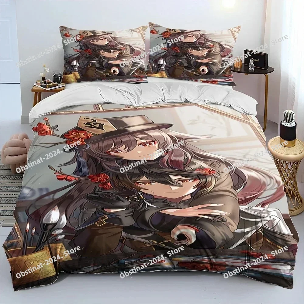 Anime Genshin Impact Game Bedding Set Printed single Comforter Quilt Cover Duvet Cover Pillow Case 3 Pieces Sets Kids Adult Size
Anime Genshin Impact Game Bedding Set Printed single Comforter Quilt Cover Duvet Cover Pillow Case 3 Pieces Sets Kids Adult Size