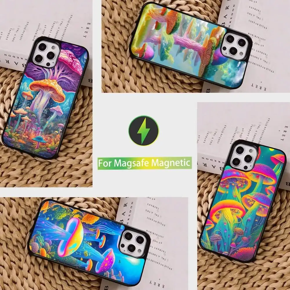 Weird Plant Trippy Mushroom Phone Case For iPhone 16,15,14,13,12,11,Pro,Max,Plus,Mini, Magsafe,Magnetic Wireless Charging Case
Weird Plant Trippy Mushroom Phone Case For iPhone 16,15,14,13,12,11,Pro,Max,Plus,Mini, Magsafe,Magnetic Wireless Charging Case
