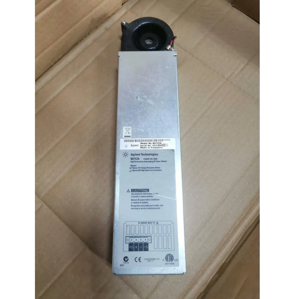Блок питания keysight/ Agilent N6752A /LGA DC, 50 в, 10 А, 100 Вт
Блок питания keysight/ Agilent N6752A /LGA DC, 50 в, 10 А, 100 Вт
