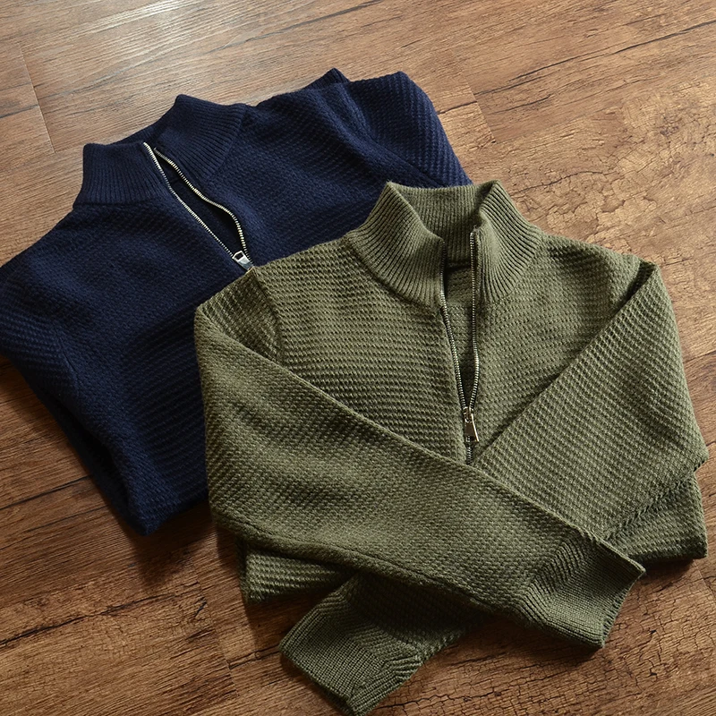 Мужской повседневный вязаный свитер на молнии с волнообразным узором, модный городской стиль, длинный рукав, весна-осень
Мужской повседневный вязаный свитер на молнии с волнообразным узором, модный городской стиль, длинный рукав, весна-осень