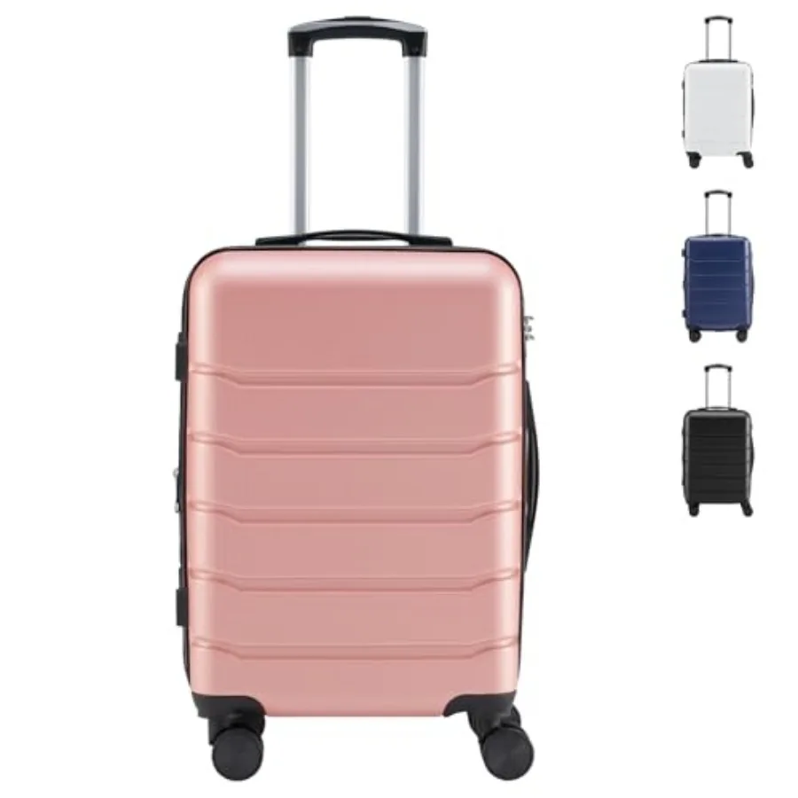 Carry On Luggage, Lightweight Expandable Hard Shell ABS Suitcase, Rollg Travel Suit Case with TSA Lock and Quiet Double Spner W
Carry On Luggage, Lightweight Expandable Hard Shell ABS Suitcase, Rollg Travel Suit Case with TSA Lock and Quiet Double Spner W