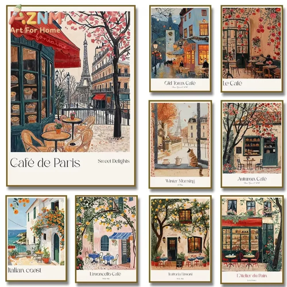 1pc Italian Lemon Paris Cafe French Pastries Watercolor Illustration Poster Canvas Painting Bakery Vintage French Kitchen Decor
1pc Italian Lemon Paris Cafe French Pastries Watercolor Illustration Poster Canvas Painting Bakery Vintage French Kitchen Decor