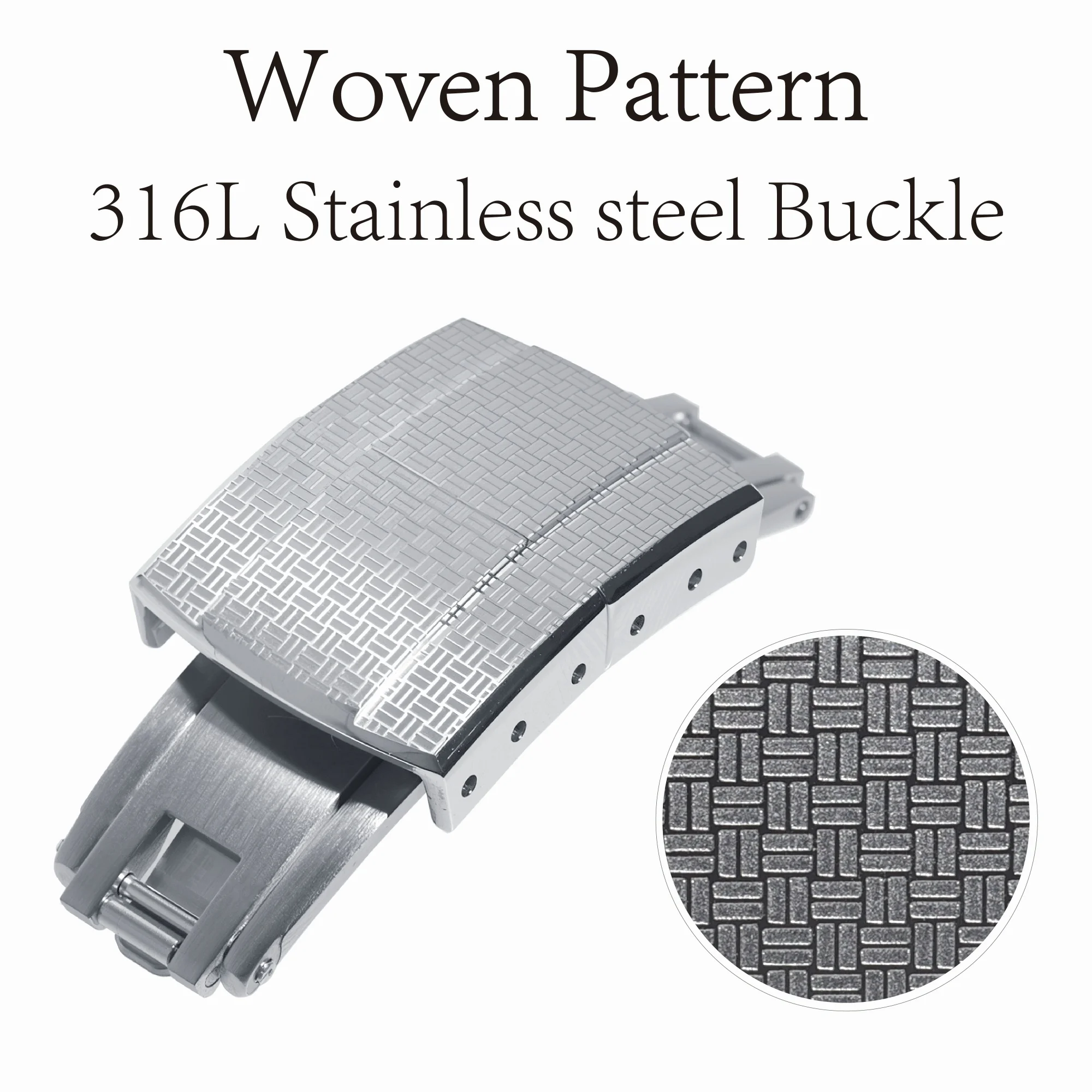16mm Sailcloth Pattern Spring Deployant Clasp Perfect Fit for Rolex Cartier Omega Watch Original Repalcement Watch Band Clasp
16mm Sailcloth Pattern Spring Deployant Clasp Perfect Fit for Rolex Cartier Omega Watch Original Repalcement Watch Band Clasp