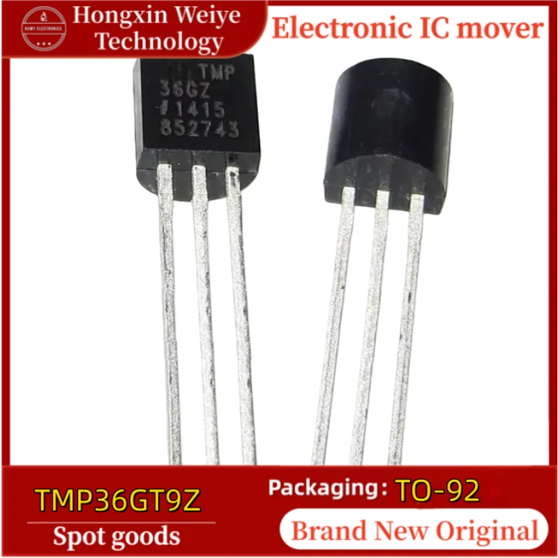 5/20 PCS TMP36GT9Z TMP36 TO-92 Analog Temperature Sensor IC Chip Brand New In Stock
5/20 PCS TMP36GT9Z TMP36 TO-92 Analog Temperature Sensor IC Chip Brand New In Stock