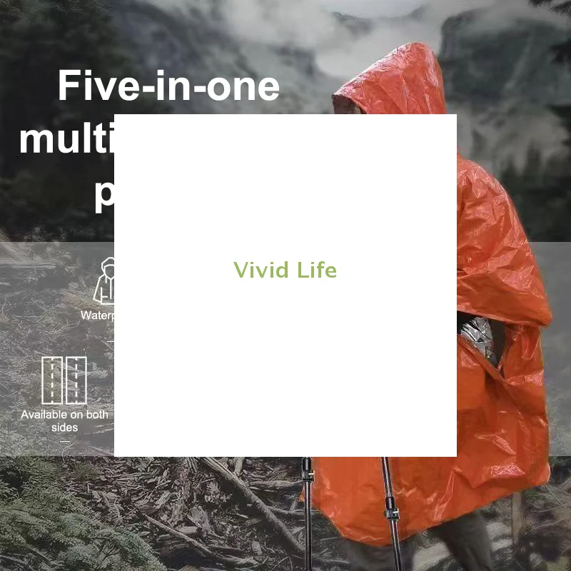 4PCS Emergency Survival Rain Hot Poncho Thermal Survival Space Blanket Thermal Raincoat Heat Reflective Waterproof Camping
4PCS Emergency Survival Rain Hot Poncho Thermal Survival Space Blanket Thermal Raincoat Heat Reflective Waterproof Camping