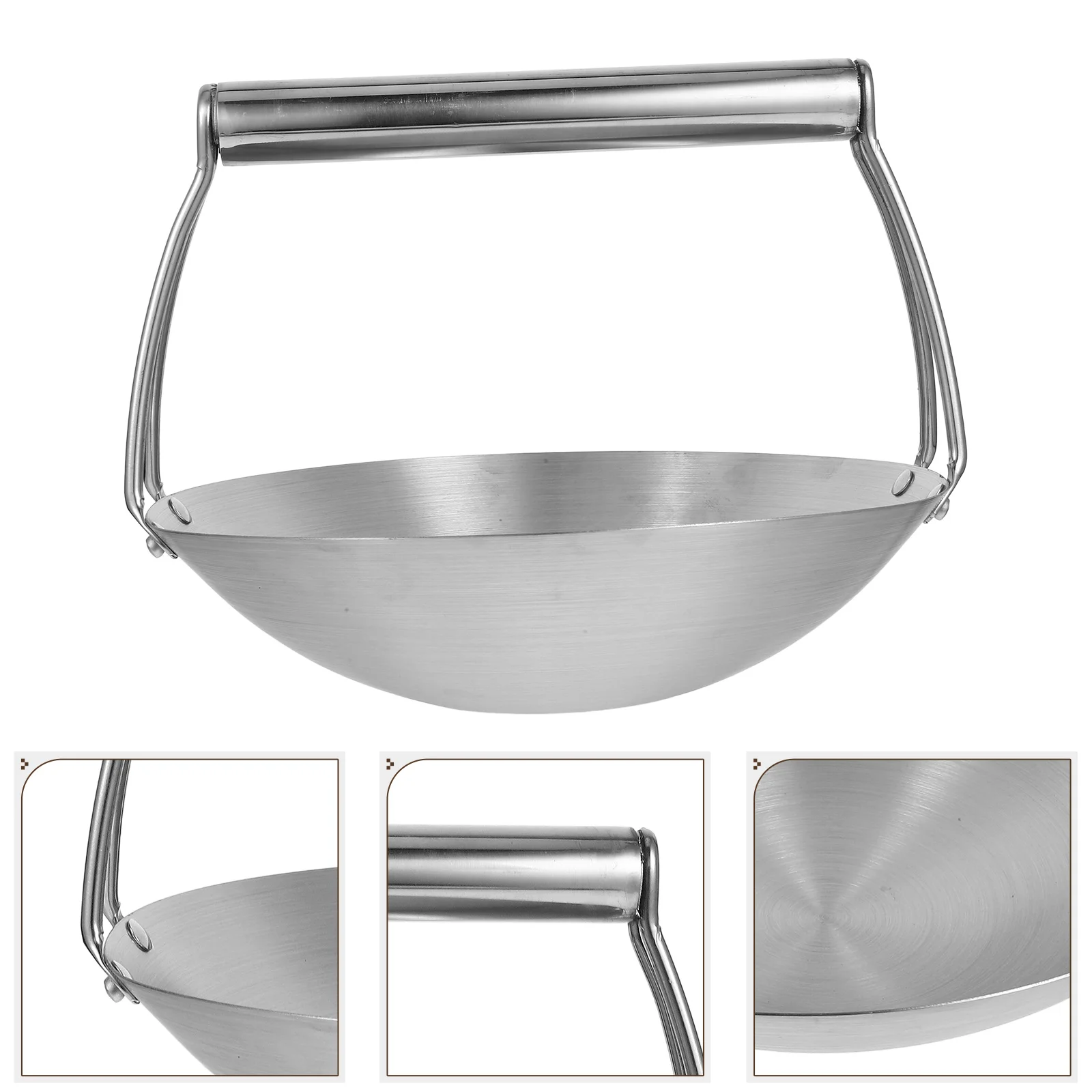 Stainless Steel Griddle Tofu Scoop with Handle Brain Pudding Small Saucepan Noodle Pot Pans
Stainless Steel Griddle Tofu Scoop with Handle Brain Pudding Small Saucepan Noodle Pot Pans