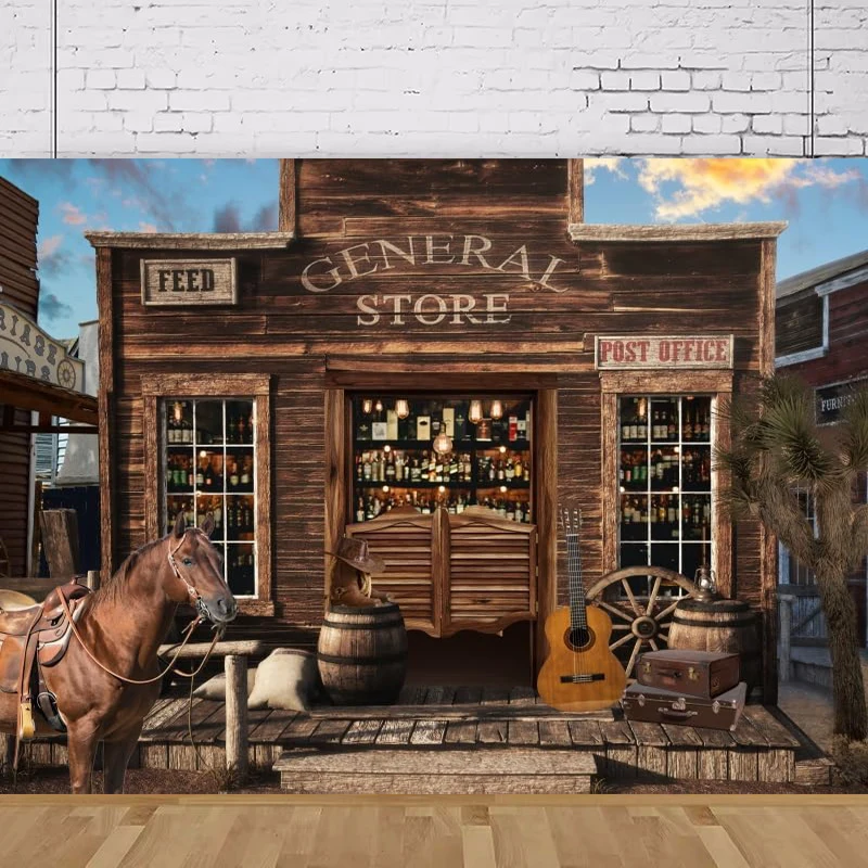 Western Saloon Cowboy Photography Backdrop Wild West Wooden Barn Door Retro Horse Wheel Country For Boys Men Background Wall
Western Saloon Cowboy Photography Backdrop Wild West Wooden Barn Door Retro Horse Wheel Country For Boys Men Background Wall