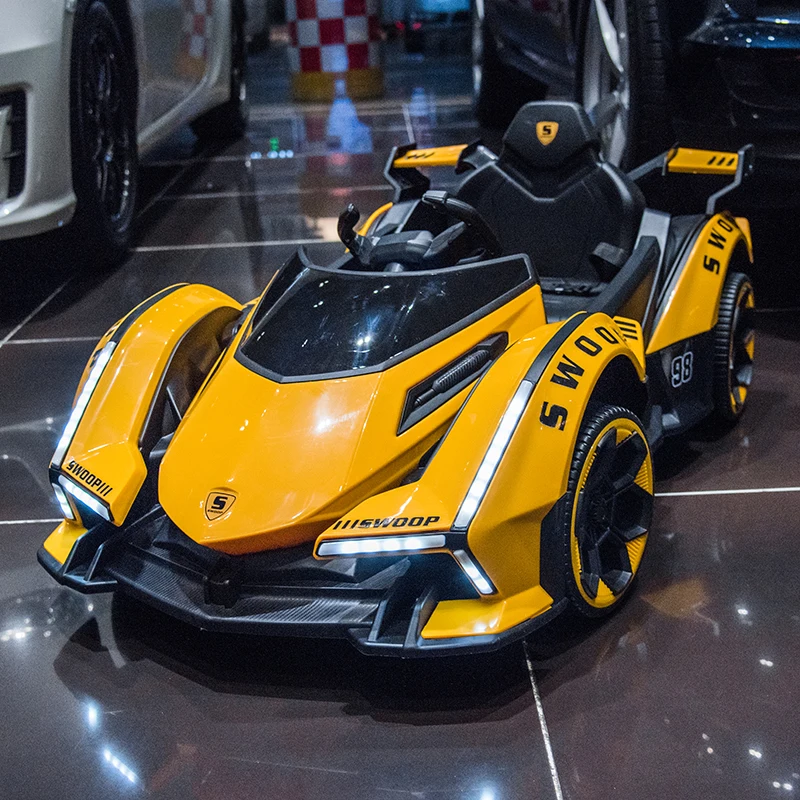 New Luxury Electric Unisex Kids Ride-On Car Remote Cool Sport Baby Car Featuring Two Seats Plastic Material Lights Age 2-4 Years
New Luxury Electric Unisex Kids Ride-On Car Remote Cool Sport Baby Car Featuring Two Seats Plastic Material Lights Age 2-4 Years