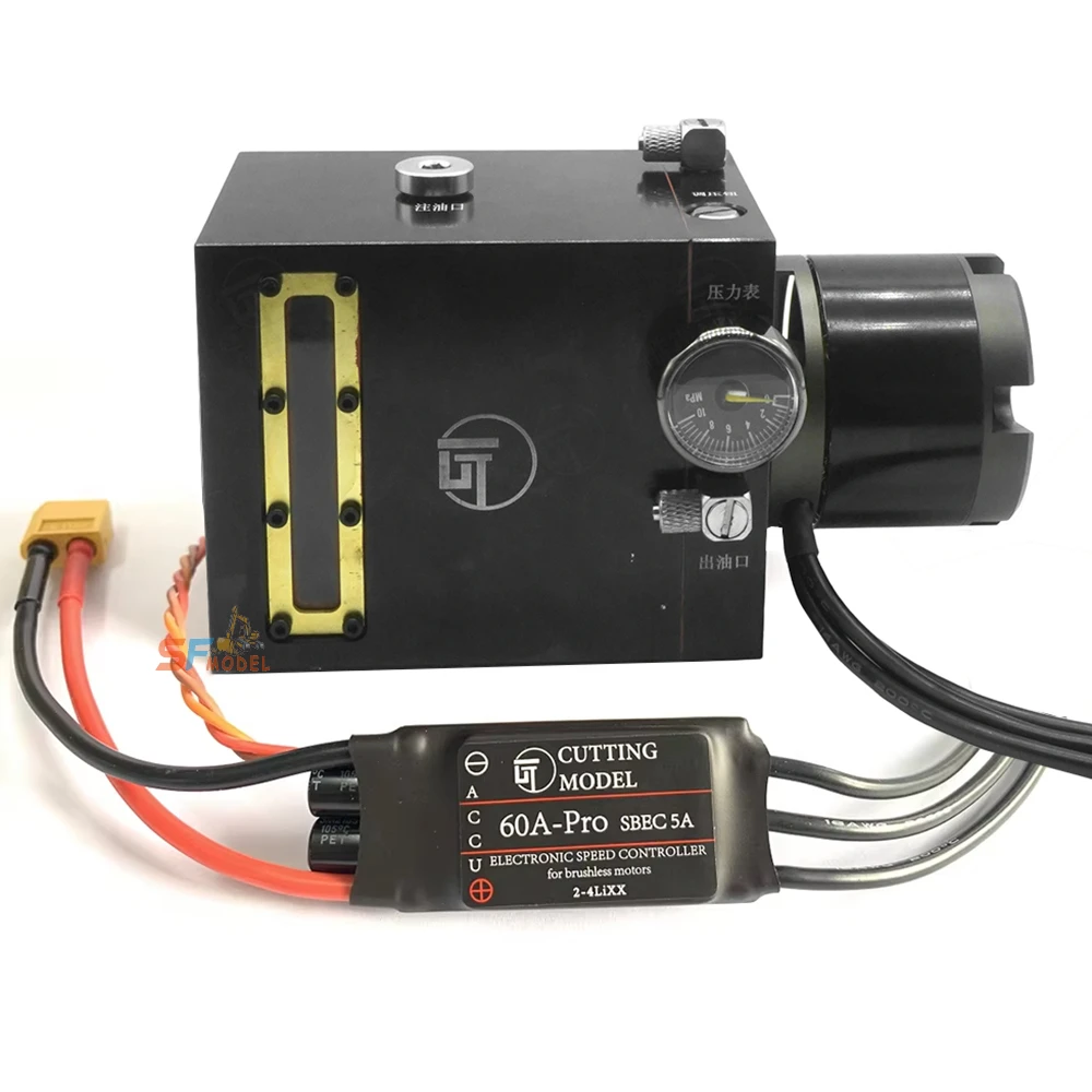 RC Hydraulic Excavator with Integrated Hydraulic Pump N5048 Italian Motor Comes with Pressure Regulating Safety Valve ESC
RC Hydraulic Excavator with Integrated Hydraulic Pump N5048 Italian Motor Comes with Pressure Regulating Safety Valve ESC