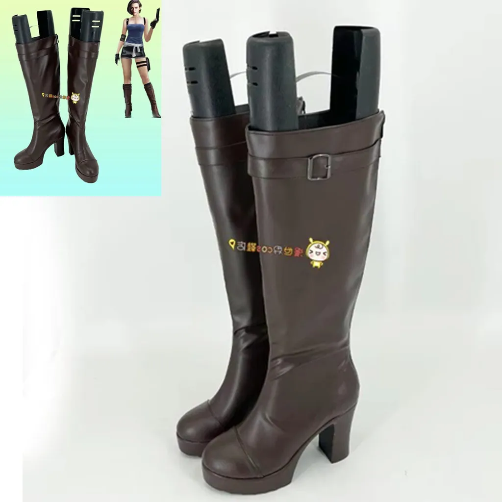 Movie Secret Service Evil Jill Valentine Cosplay Shoes Boots Halloween Christmas Women Cosplay Brown High Heels
Movie Secret Service Evil Jill Valentine Cosplay Shoes Boots Halloween Christmas Women Cosplay Brown High Heels