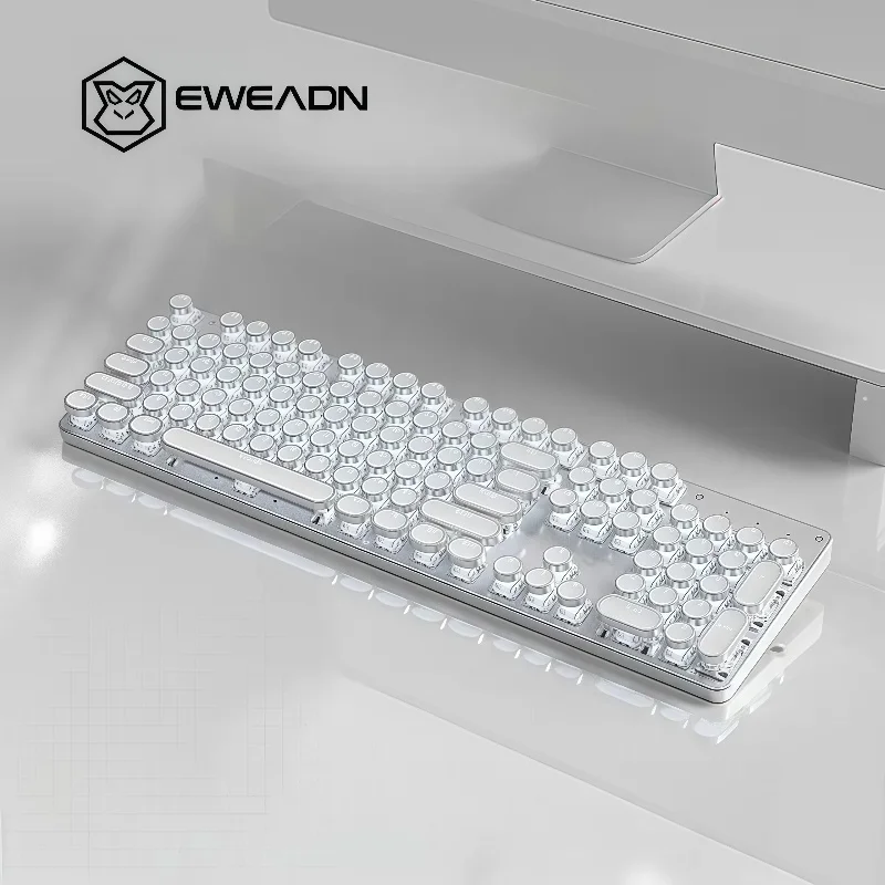 EWEADN TK950 Tri-Mode Wireless Mechanical Keyboard Mouse Combo Black Switch White Backlit Multi-Device For Gaming Office Home
EWEADN TK950 Tri-Mode Wireless Mechanical Keyboard Mouse Combo Black Switch White Backlit Multi-Device For Gaming Office Home