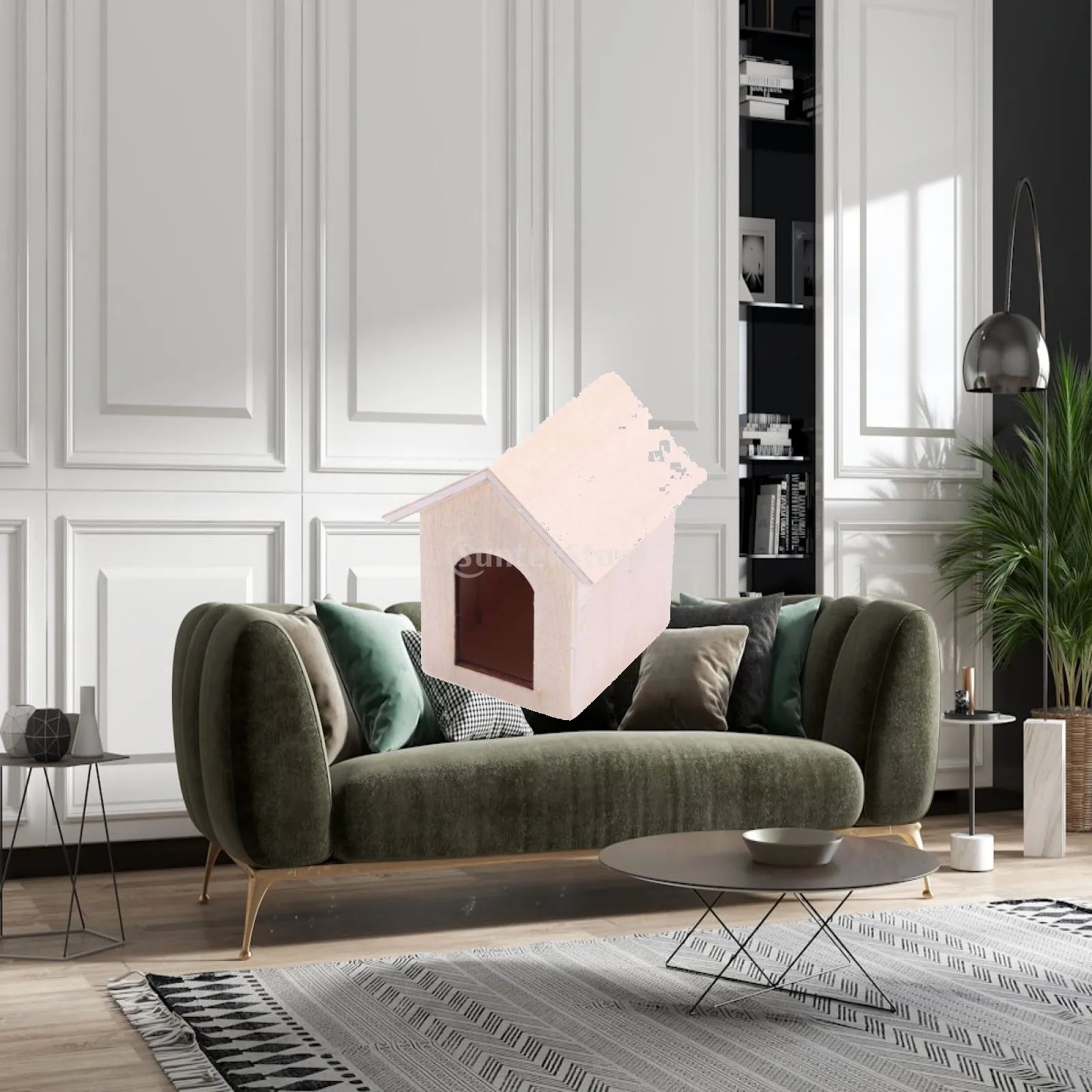 Modern 1 12 Scale Dollhouse Mini Pet House Wooden Accessory Model for Dolls House Living Room Bedroom
Modern 1 12 Scale Dollhouse Mini Pet House Wooden Accessory Model for Dolls House Living Room Bedroom