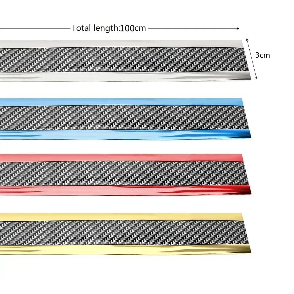 Car Stickers Anti Scratch Door Sill Protector Rubber Strip Carbon Fiber Car Threshold Protection Bumper Film Sticker Car Styling
Car Stickers Anti Scratch Door Sill Protector Rubber Strip Carbon Fiber Car Threshold Protection Bumper Film Sticker Car Styling