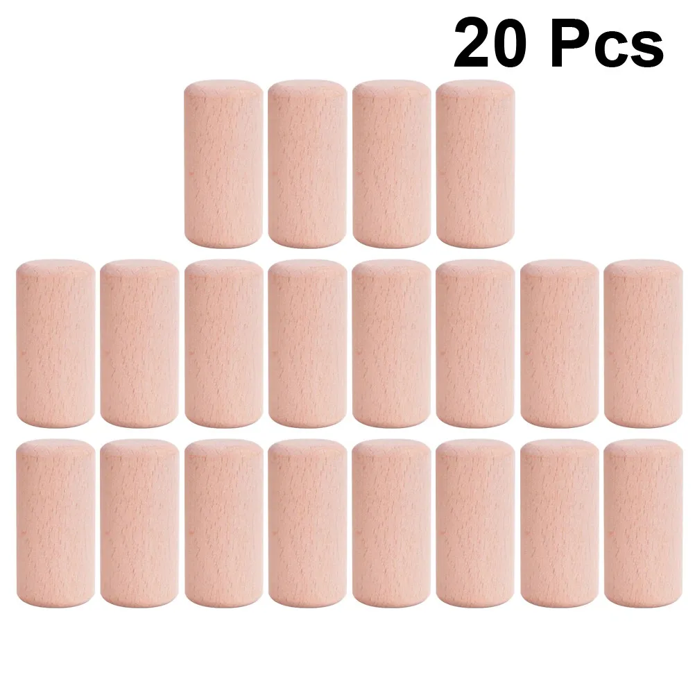 20Pcs Solid Wooden Cylinder Blocks Natural Beech Craft Blocks Smooth Free DIY Decor Art Projects Geometric Building Set
20Pcs Solid Wooden Cylinder Blocks Natural Beech Craft Blocks Smooth Free DIY Decor Art Projects Geometric Building Set