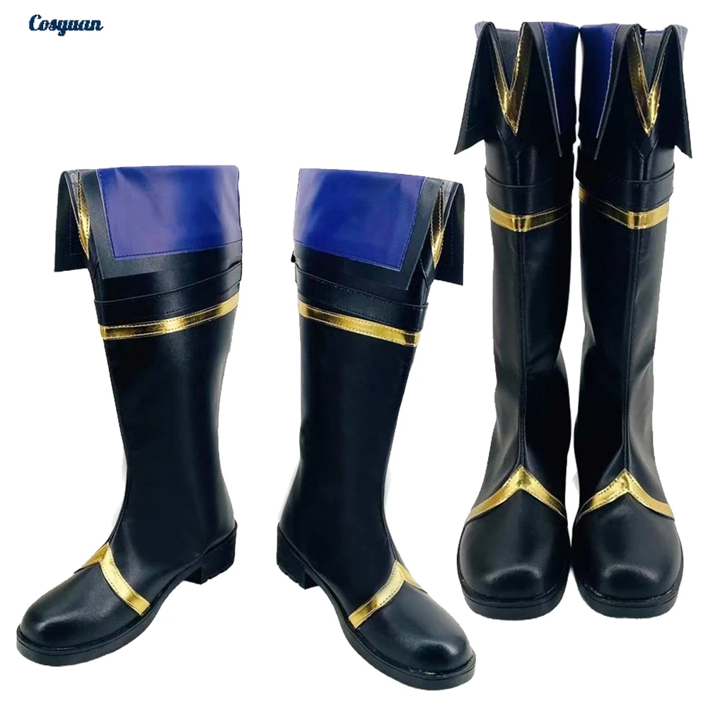 Anime Eminence into Shadow Cosplay Cid Kageno Party Disguise Black Leather Boots Costume Accessories Halloween Fantasia Footwear
Anime Eminence into Shadow Cosplay Cid Kageno Party Disguise Black Leather Boots Costume Accessories Halloween Fantasia Footwear