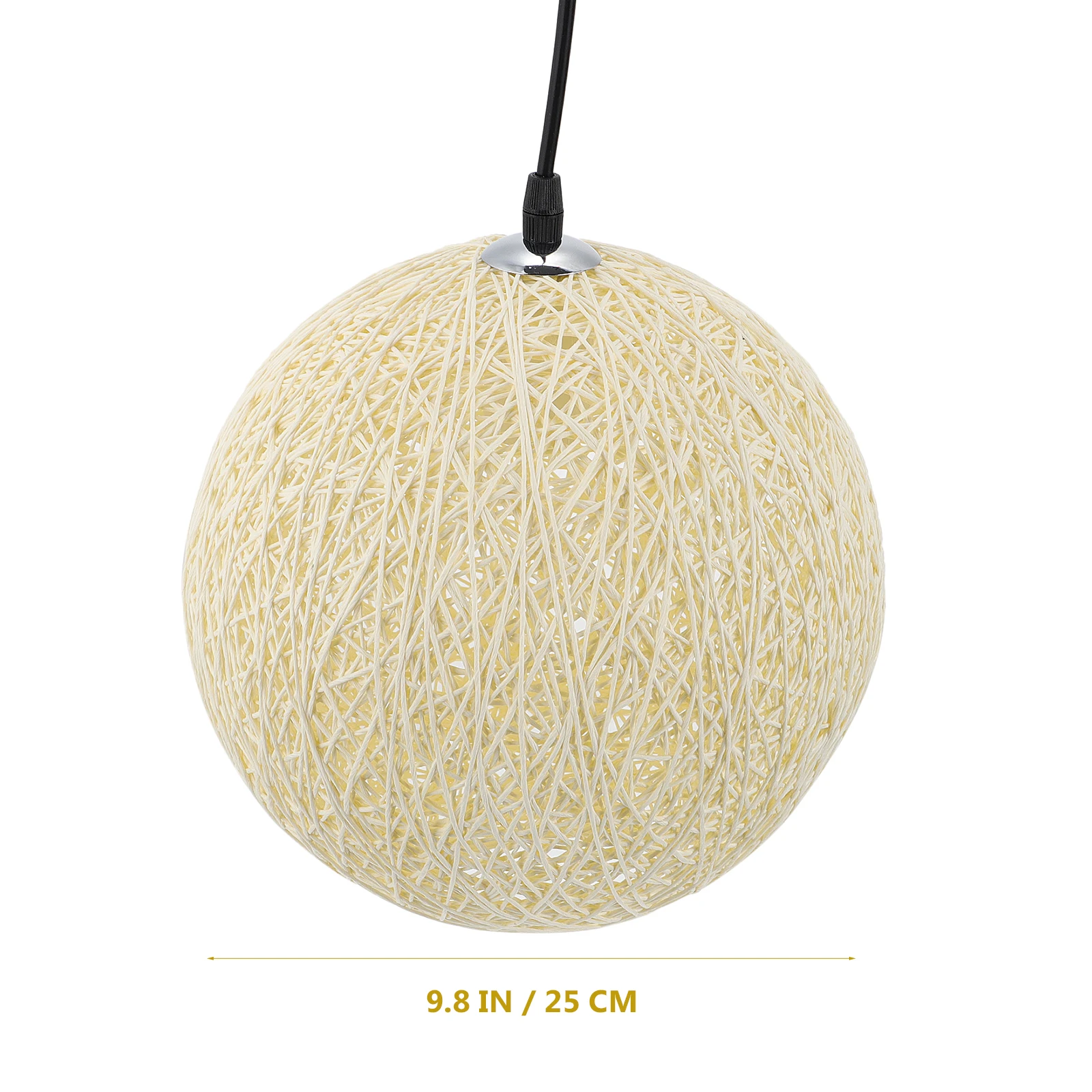1pc Rattan Woven Ceiling Lamp Chandelier Cover Rustic Hanging Light Decorative Pendant Shade Restaurant Home Iron Frame Natural
1pc Rattan Woven Ceiling Lamp Chandelier Cover Rustic Hanging Light Decorative Pendant Shade Restaurant Home Iron Frame Natural