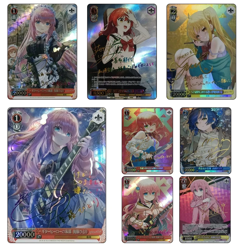 Diy Bocchi The Rock! Gotoh Hitori Kita Ikuyo Ijichi Nijika Yamada Ryo Anime Bronzing Sign Collection Flash Card Toys Gift
Diy Bocchi The Rock! Gotoh Hitori Kita Ikuyo Ijichi Nijika Yamada Ryo Anime Bronzing Sign Collection Flash Card Toys Gift