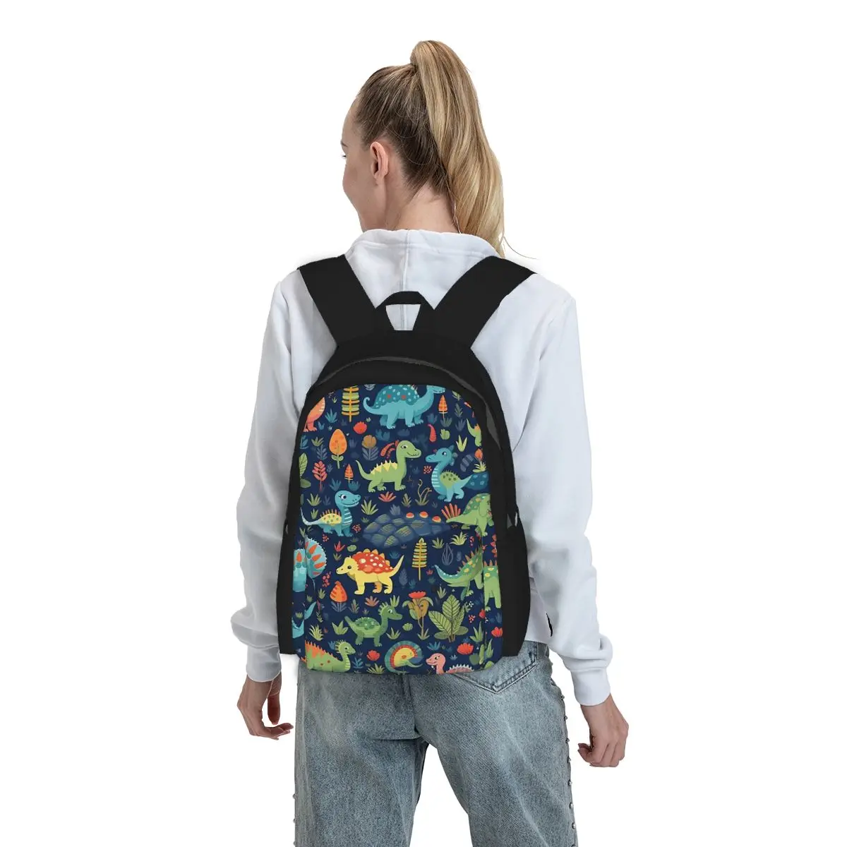 Cartoon Cute Dinosaur Pattern Backpack Boys Girls BookBag Kids School Bag Laptop Shoulder Bags for Men Women
Cartoon Cute Dinosaur Pattern Backpack Boys Girls BookBag Kids School Bag Laptop Shoulder Bags for Men Women