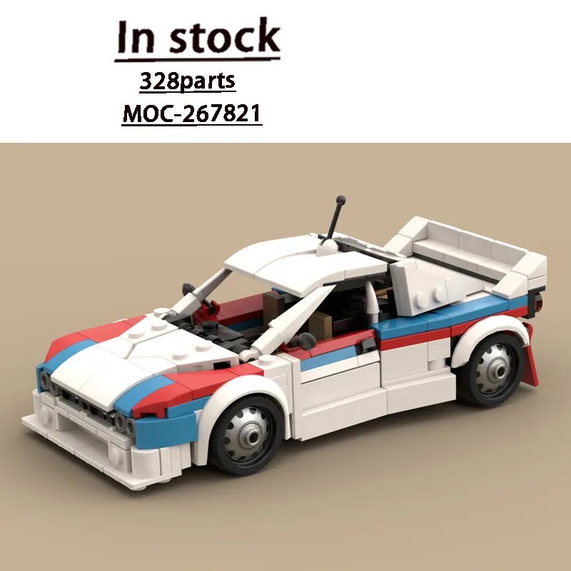 MOC-267821 New City Sports Icon Supercar Building Blocks Model, 328 Parts, Creative Adult Birthday and Christmas Toy Gift
MOC-267821 New City Sports Icon Supercar Building Blocks Model, 328 Parts, Creative Adult Birthday and Christmas Toy Gift