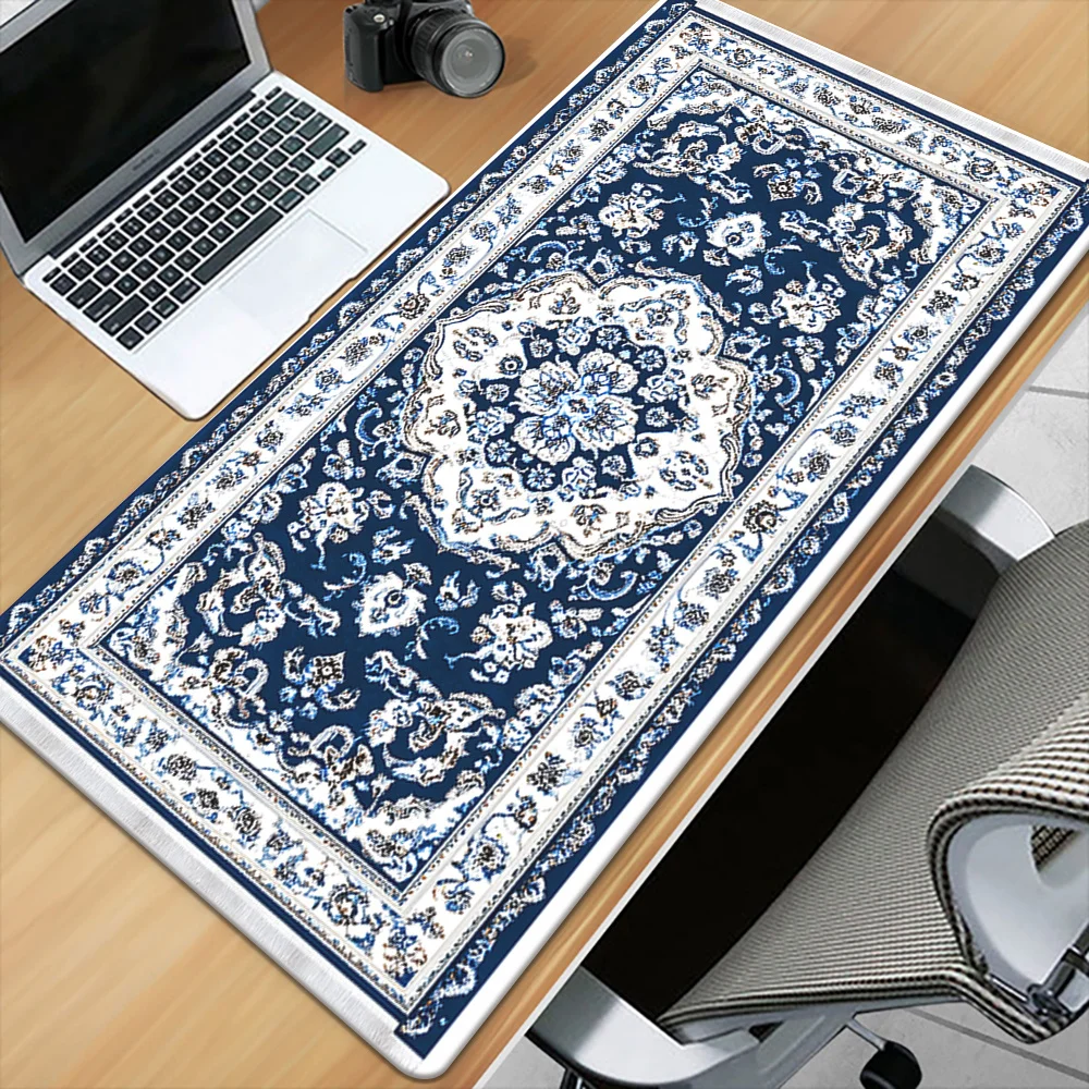 Persian style floral pattern mousepad rubber non slip washable durable pc accessories game player and office universal table pad
Persian style floral pattern mousepad rubber non slip washable durable pc accessories game player and office universal table pad