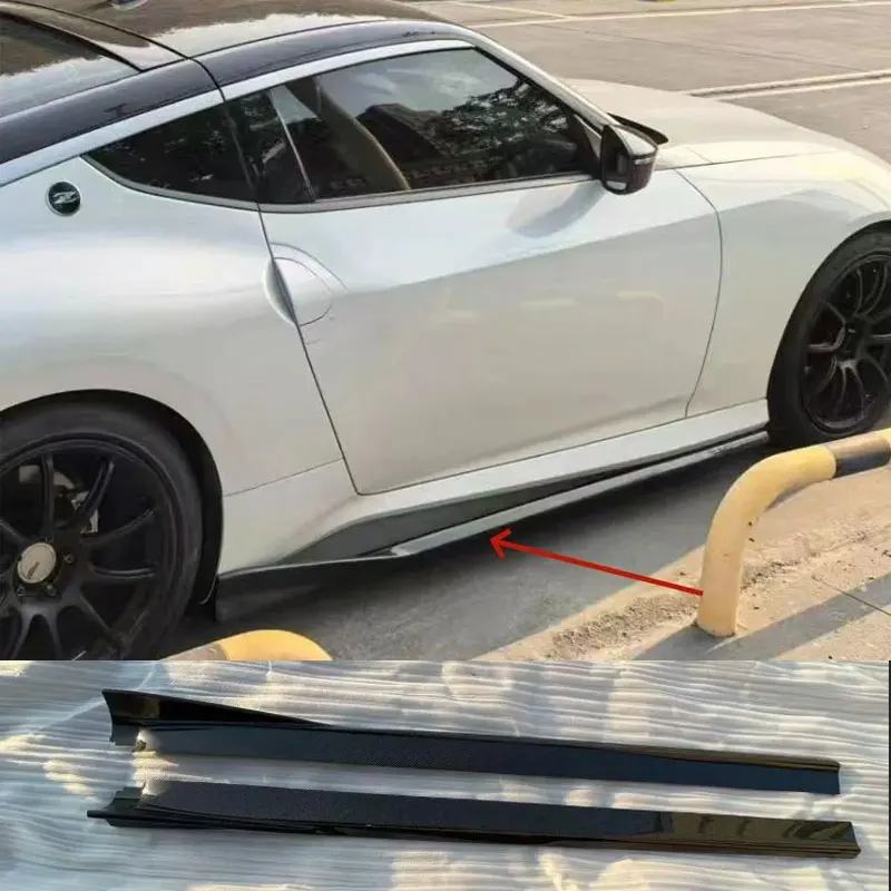 2PCS Real Carbon Fiber Side Skirts For Nissan Z 400Z RZ34 2023 2024 2025 Body Kit Styling Auto Accessory
2PCS Real Carbon Fiber Side Skirts For Nissan Z 400Z RZ34 2023 2024 2025 Body Kit Styling Auto Accessory