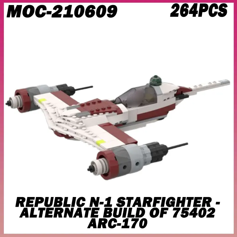 264PCS MOC-210609 Space Movie Series Building Blocks DIY Model Assemble Bricks Puzzle Toys Education Children Assemble particles
264PCS MOC-210609 Space Movie Series Building Blocks DIY Model Assemble Bricks Puzzle Toys Education Children Assemble particles