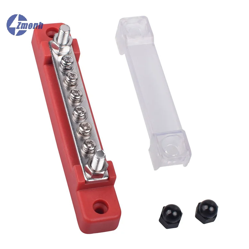 New!1/2Pcs Bus Bar Battery Power Distribution Block 12V M6 Stud Positive Negative Bus Bar For Truck Boat Car Camper
New!1/2Pcs Bus Bar Battery Power Distribution Block 12V M6 Stud Positive Negative Bus Bar For Truck Boat Car Camper