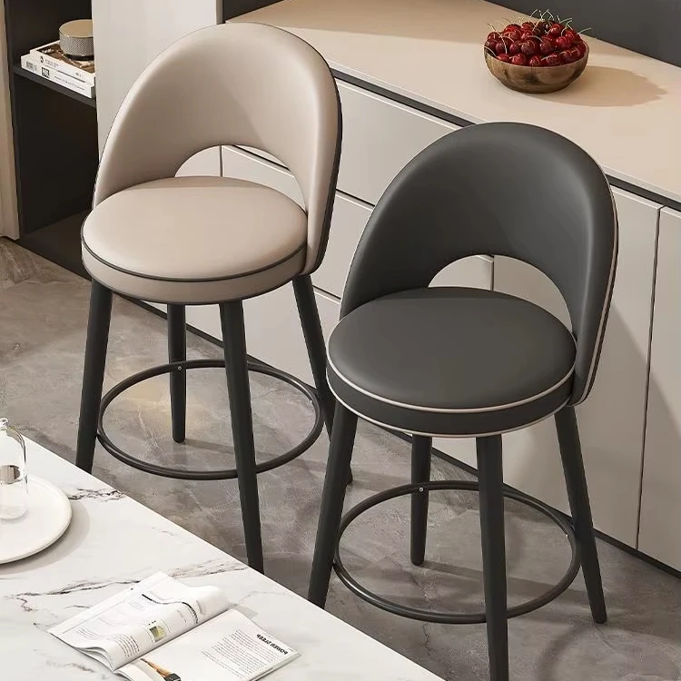 # PU Leather Upholstered Modern Restaurant Stool With Steady Base For Home Bar & Cafe Use High Legs Bar Chairs
# PU Leather Upholstered Modern Restaurant Stool With Steady Base For Home Bar & Cafe Use High Legs Bar Chairs