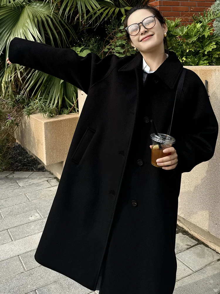 Уникальное утепленное шерстяное пальто средней длины для женщин, зимнее, модное, с внутренними карманами, прямого кроя, с пуговицами, в элегантном стиле
Уникальное утепленное шерстяное пальто средней длины для женщин, зимнее, модное, с внутренними карманами, прямого кроя, с пуговицами, в элегантном стиле