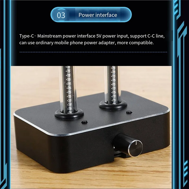 Retro Pseudo-Nixie Tube IN9 Electronic Tube Music Spectrum Meter Level Meter Desktop Ornament Pickup Rhythm Light Easy To Use
Retro Pseudo-Nixie Tube IN9 Electronic Tube Music Spectrum Meter Level Meter Desktop Ornament Pickup Rhythm Light Easy To Use