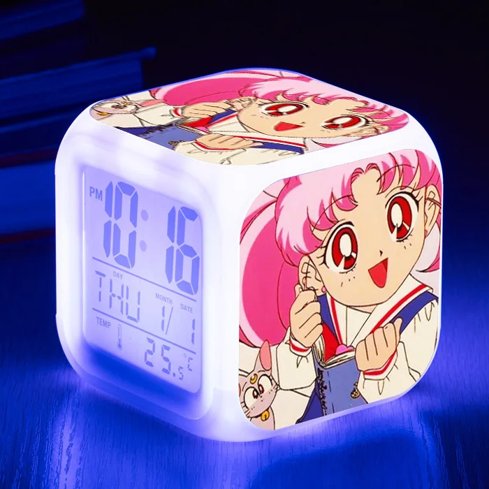 Beautiful Girl Colorful Alarm Clock LED Mute Desktop Square Clock Student Gift Alarm Clock Large Screen Digital Electronic Clock
Beautiful Girl Colorful Alarm Clock LED Mute Desktop Square Clock Student Gift Alarm Clock Large Screen Digital Electronic Clock
