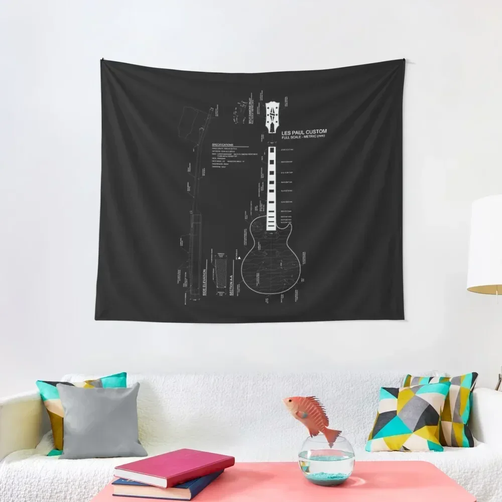 Gibson Les Paul T-ShirtGuitar Gibson Les Paul Custom Blueprint Tapestry Wall Carpet Room Decorations Aesthetics Tapestry
Gibson Les Paul T-ShirtGuitar Gibson Les Paul Custom Blueprint Tapestry Wall Carpet Room Decorations Aesthetics Tapestry