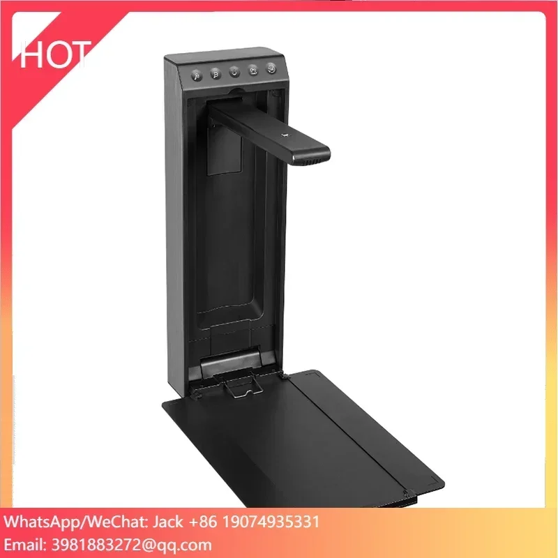 High Speed Document Scanner Touch Screen Whiteboard Visualizer High Resolution Automatic Book Camera Scanner
High Speed Document Scanner Touch Screen Whiteboard Visualizer High Resolution Automatic Book Camera Scanner