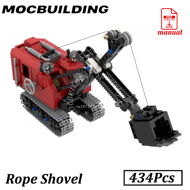 Electric-Shovel Excavator Blocks Model MOC Building Bricks Rope Shovel Construction City Road Engineering Toys Gifts
Electric-Shovel Excavator Blocks Model MOC Building Bricks Rope Shovel Construction City Road Engineering Toys Gifts
