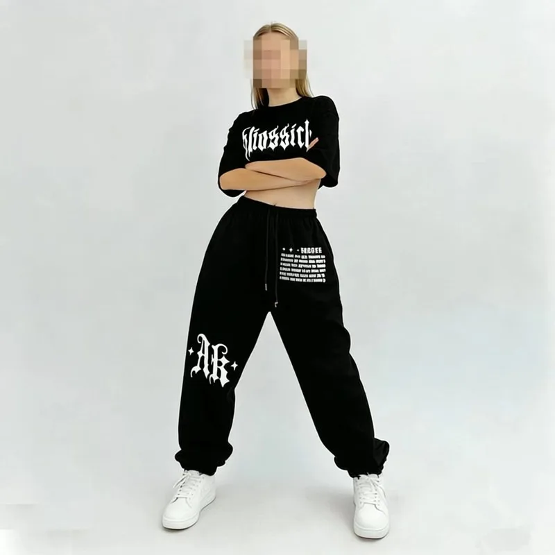 American Vintage Letter Print Y2K Pants Street Personality Trendy Sweatpants Woman Summer Fashion All-match New Pants for Women
American Vintage Letter Print Y2K Pants Street Personality Trendy Sweatpants Woman Summer Fashion All-match New Pants for Women