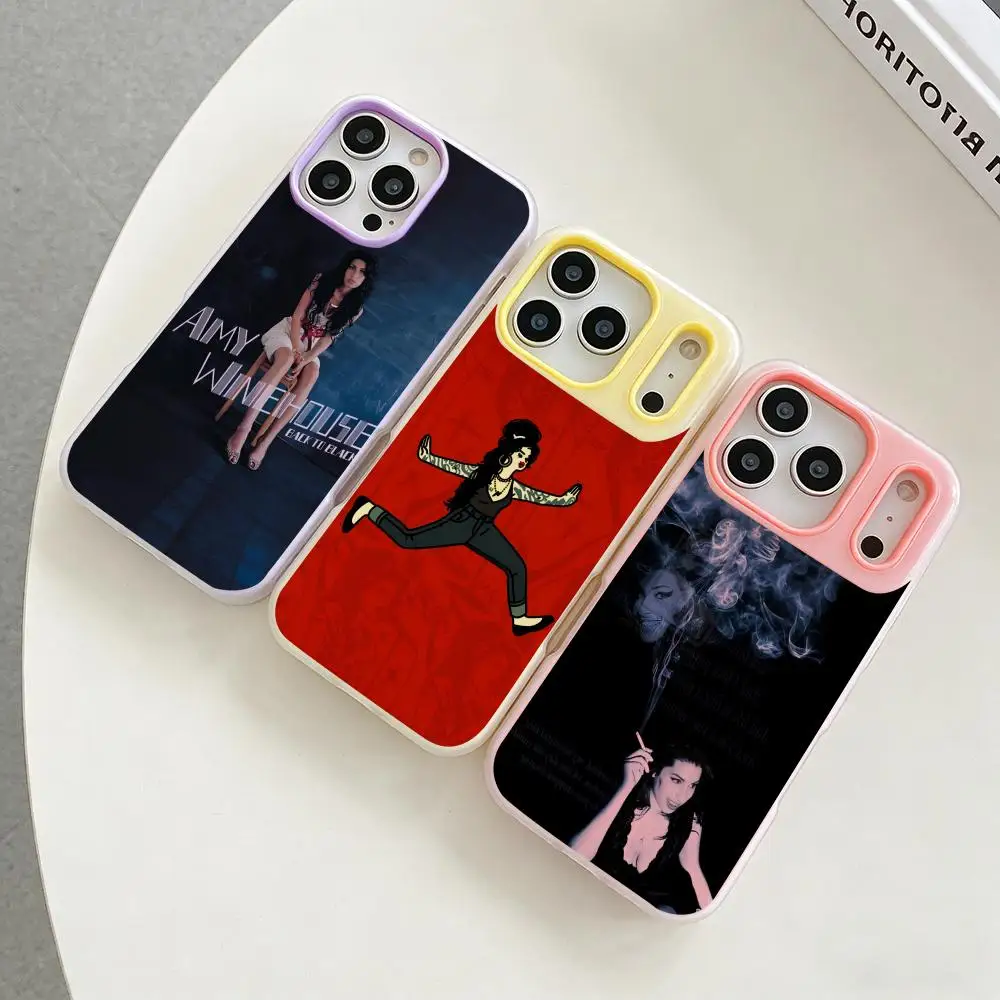 Music A-Amy W-Winehouse Phone Case Colorful 2‑in‑1 Jelly Matte Clear Full Protection Case For iPhone 11‑17 Series
Music A-Amy W-Winehouse Phone Case Colorful 2‑in‑1 Jelly Matte Clear Full Protection Case For iPhone 11‑17 Series