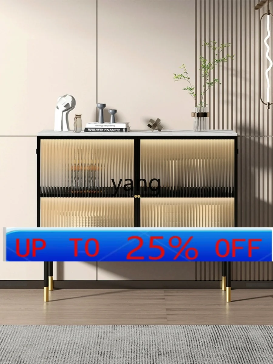 LMM Light Luxury Changhong Glass Storage Cabinet Narrow Cream Style Living Room Entrance Cabinet
LMM Light Luxury Changhong Glass Storage Cabinet Narrow Cream Style Living Room Entrance Cabinet