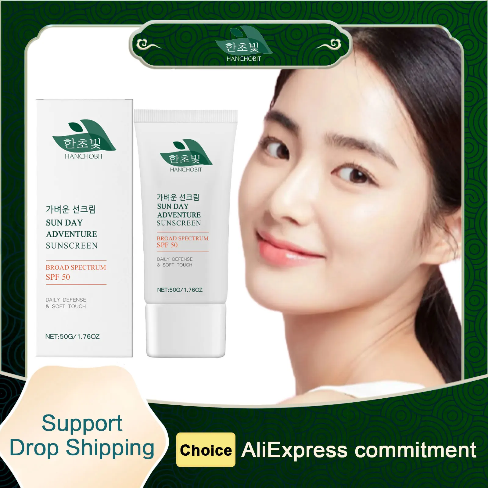 Hanchobit Sunscreen Spf 50 Face Korean Products Anti UV Protection Protector Solar Facial Sun Screen Cream for All Skin Types
Hanchobit Sunscreen Spf 50 Face Korean Products Anti UV Protection Protector Solar Facial Sun Screen Cream for All Skin Types