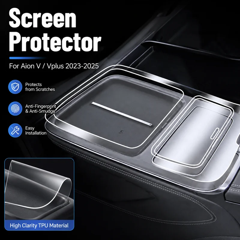Screen Protector For Aion V/Vplus 2023-2025 TPU Transparent Film Car Accessories Easy Installation, Replacement Parts
Screen Protector For Aion V/Vplus 2023-2025 TPU Transparent Film Car Accessories Easy Installation, Replacement Parts
