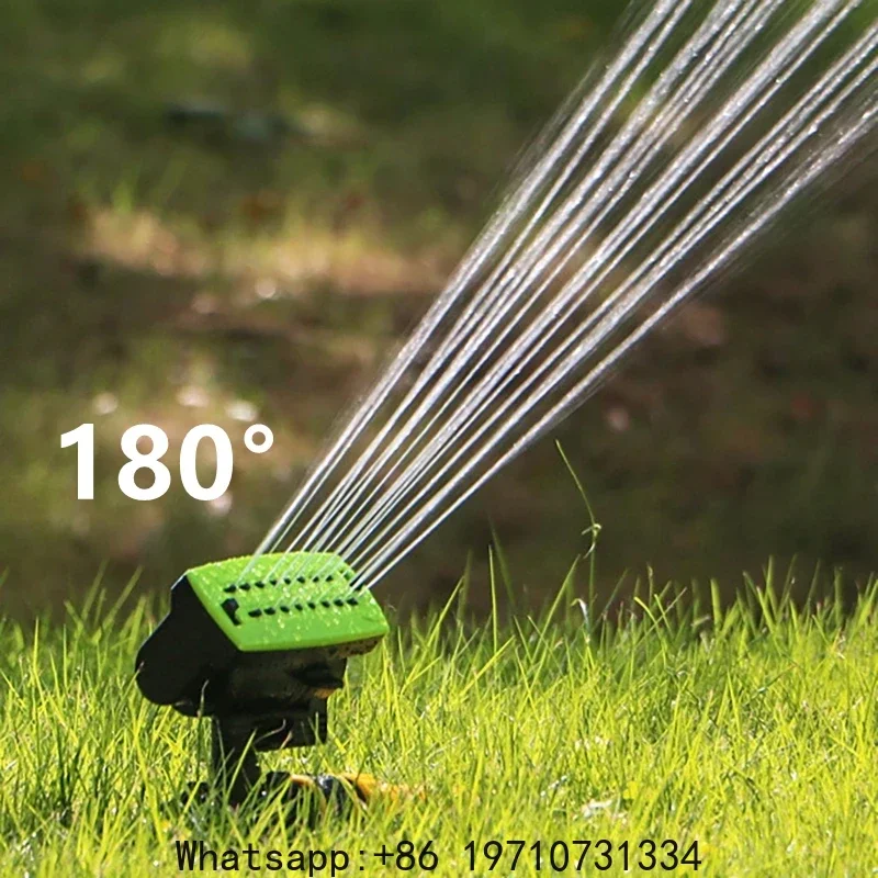 180 Degree Rotating Garden Sprinkler Adjustable Lawn Sprinkler Irrigation System Outdoor Garden Patio Courtyard Water Sprayer
180 Degree Rotating Garden Sprinkler Adjustable Lawn Sprinkler Irrigation System Outdoor Garden Patio Courtyard Water Sprayer