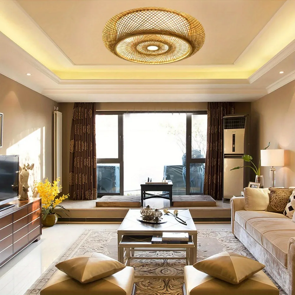 Modern Bamboo Led Pendant Lights for Living Room Chinese Style Hanging Light Cover Bedroom Pendant Lamps Kitchen Home Decor
Modern Bamboo Led Pendant Lights for Living Room Chinese Style Hanging Light Cover Bedroom Pendant Lamps Kitchen Home Decor