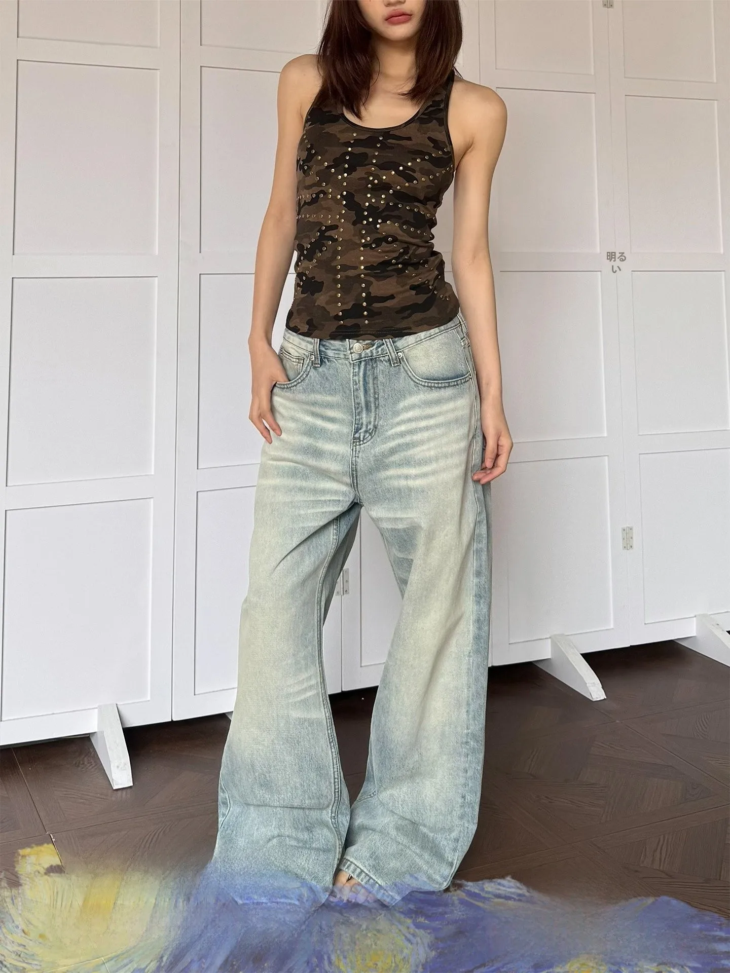 Don Cry Casual Washed Vintage Knife Jeans Loose Fit Wide Leg Pants Unisex Light Blue Denim Casual Wear All Year round
Don Cry Casual Washed Vintage Knife Jeans Loose Fit Wide Leg Pants Unisex Light Blue Denim Casual Wear All Year round